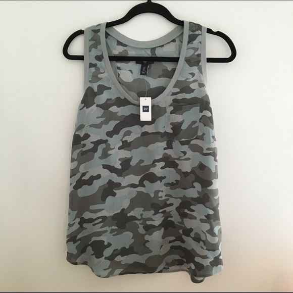 Camo tank top