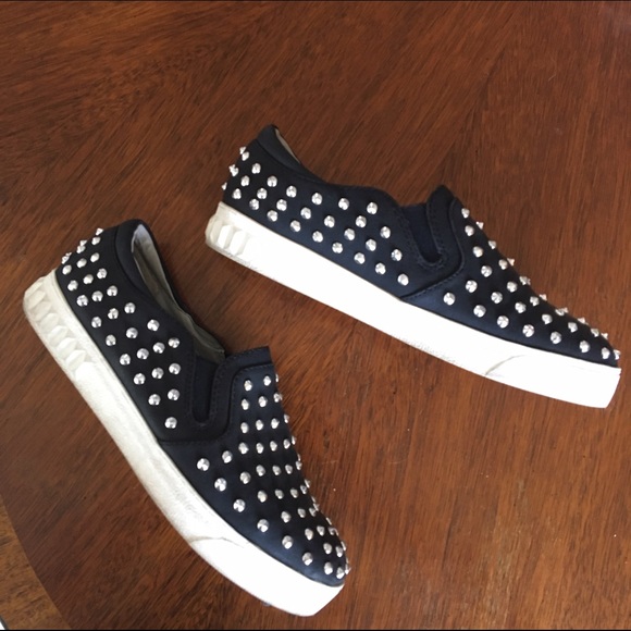 Sam Edelman studded slip-on shoes