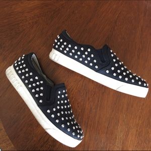 Sam Edelman studded slip-on shoes