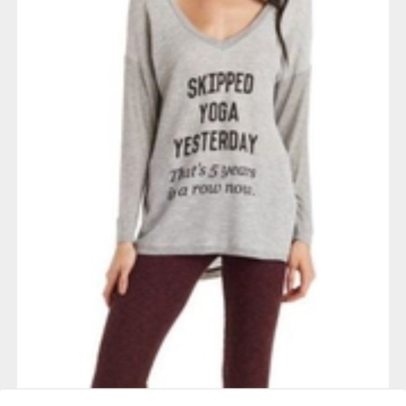 Skipped Yoga Shirt (looking for this don't buy) - Picture 1 of 1