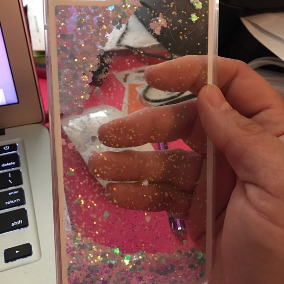 iPhone 6 Plus Glitter fall Case