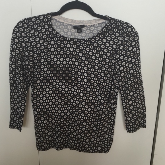 Ann Taylor polka dot sweater
