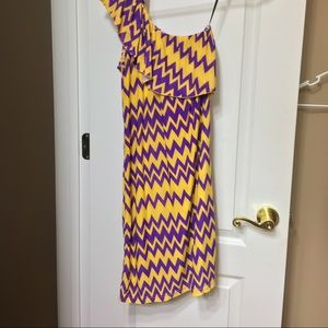 Chevron dress NWT