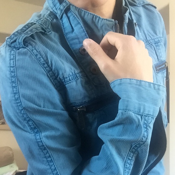 Great European summer blue jacket! - Picture 2 of 4