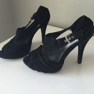 Black heels