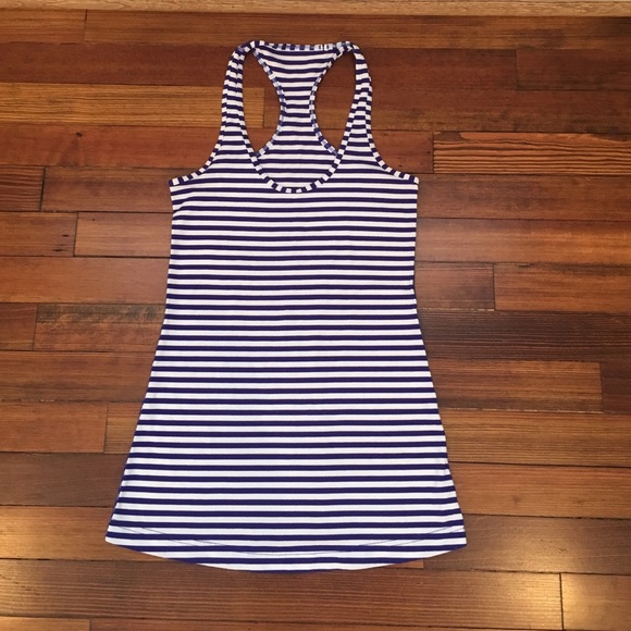 Lululemon Striped Cook Racerback
