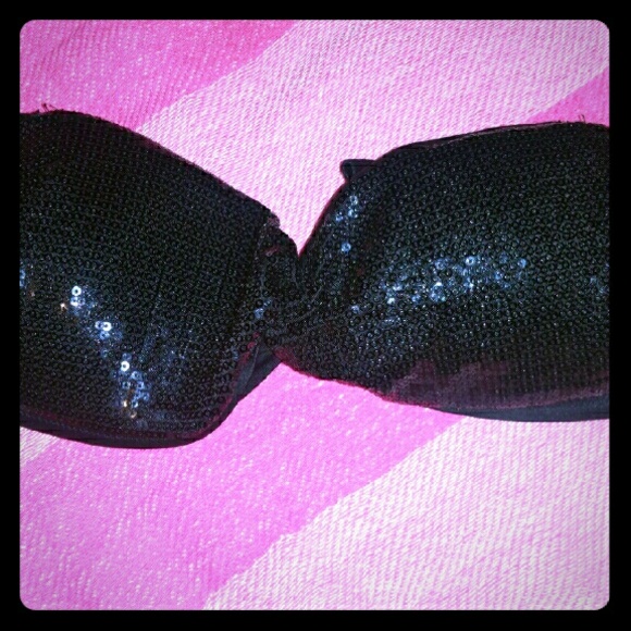 Victoria's secret black bikini top