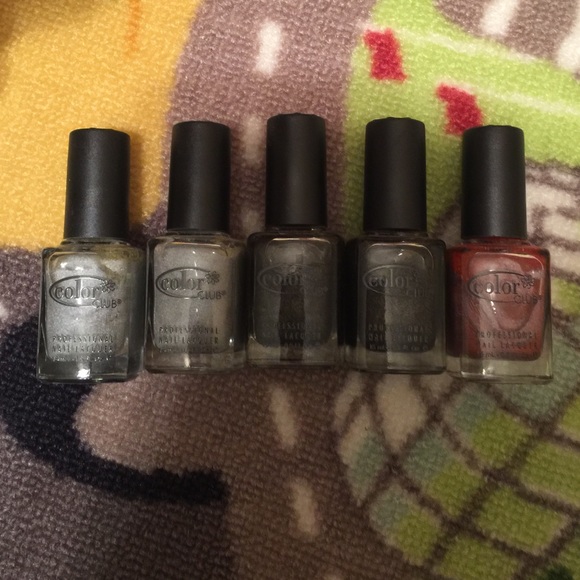 Color club holographic holo nail polish BN