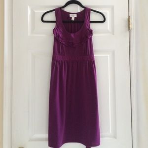 Loft tie back a-line sundress