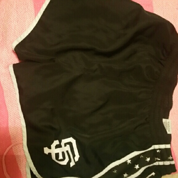 Victorias secret running shorts SF Giants