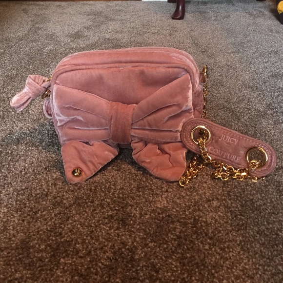 Rose Velvet Juicy Couture Crossbody