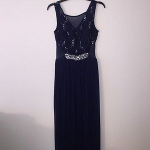 Navy Blue prom dress 💙💙