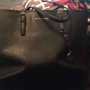 Authenic Black MK purse
