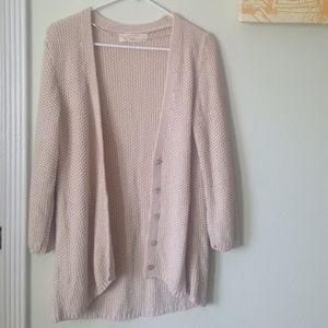 Beautiful cream over-sized cardigan
