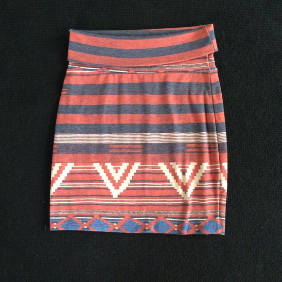 *DONATING TMRW* PacSun Tribal Aztec bodycon skirt