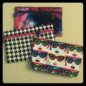 3 Ipsy Cosmetic Bags