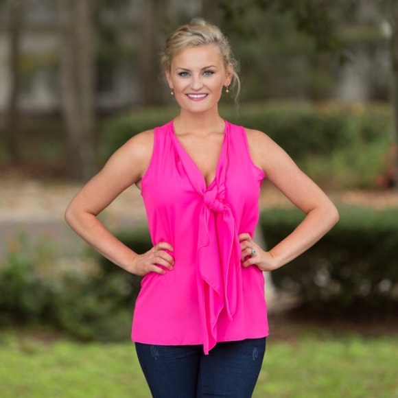 Gorgeous Neon Pink Tank