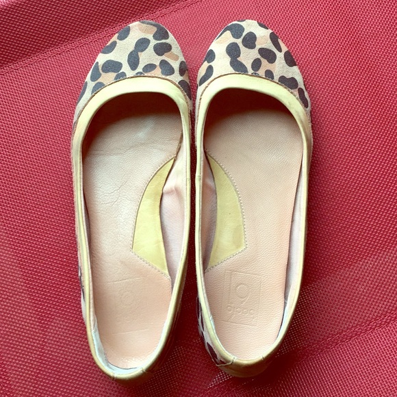 Cheetah print flats