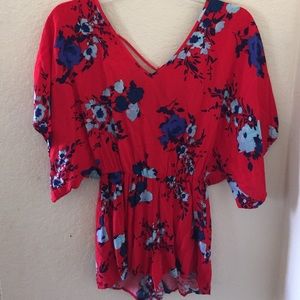 Floral Romper