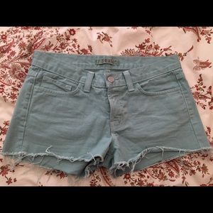 J Brand Juniper denim shorts