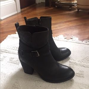 Black Moto boots