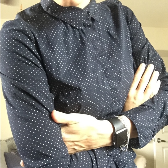 Ball with white poco dots, work shirt! - Picture 1 of 4