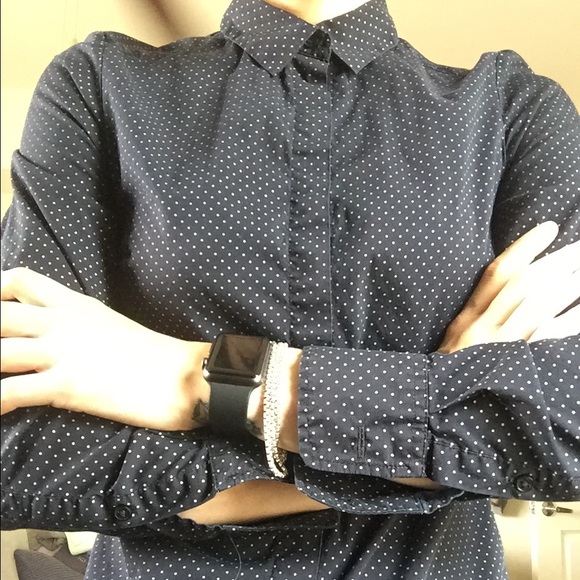 Ball with white poco dots, work shirt! - Picture 4 of 4