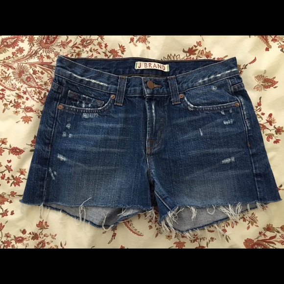 J Brand distressed cutoff shorts