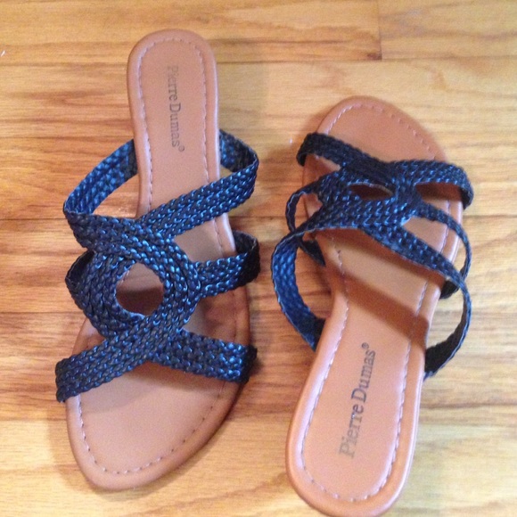 Pierre Dumas Shoes - Pierre Dumas sz 7.5 wedge sandals