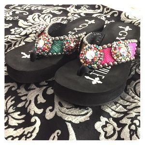 Womens Gypsy Soule flip flops