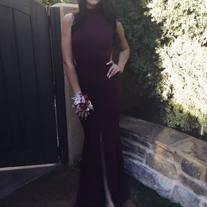 Burgundy Maxi Dress