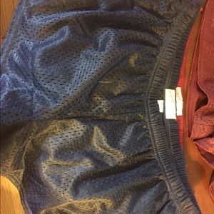 NWOT XL Juniors soffee mesh shorts navy