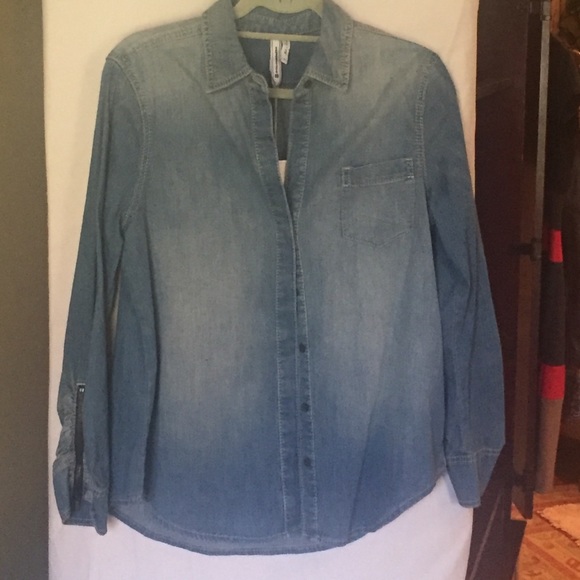 BCBG denim shirt