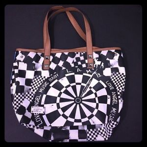 Retro tote by L.A.M.B. - Gwen Stephanie.