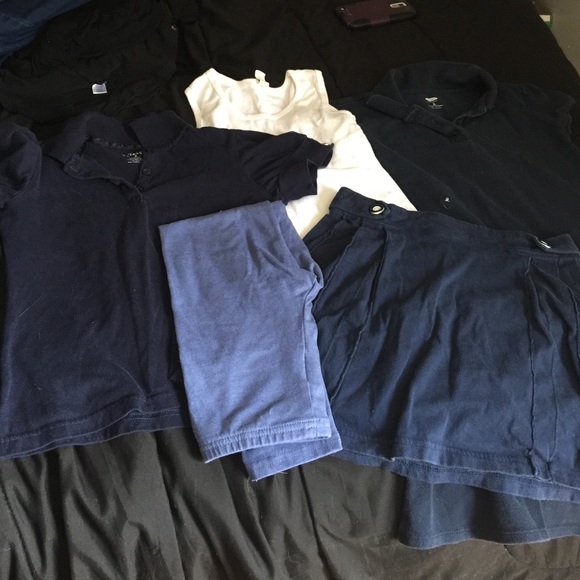 Bundle of girls size 8 clothes.