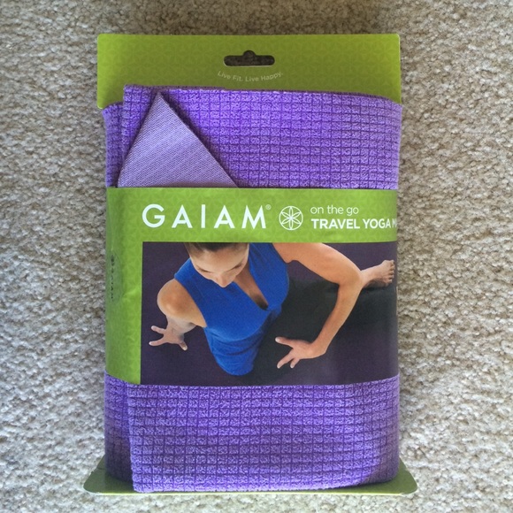 gaiam travel yoga mat