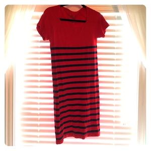 Red and Blue Tees by Tina dress