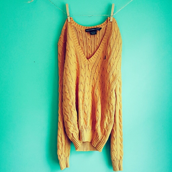 Ralph Lauren cable knit sweater