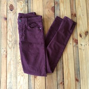 Joe's Jeans - skinny visionaire fit - raisin wash