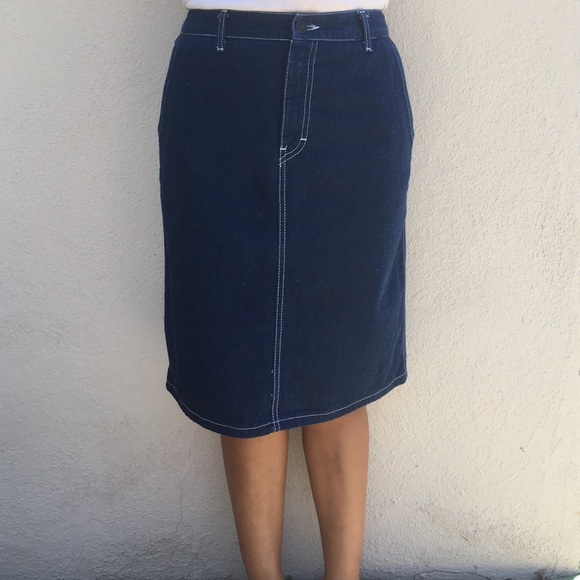 Vintage Calvin Klein denim skirt