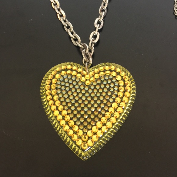 Yellow Tarina Tarantino statement necklace