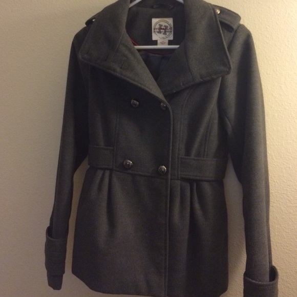 Hydraulic Grey Peacoat