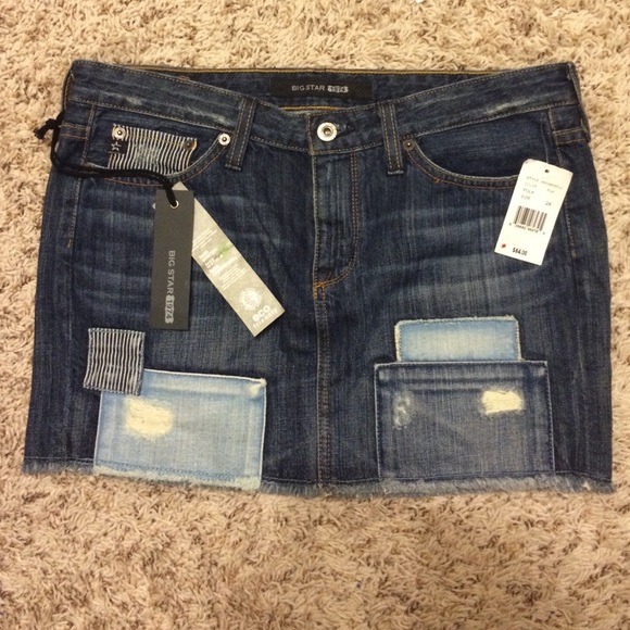 Big Star jean skirt