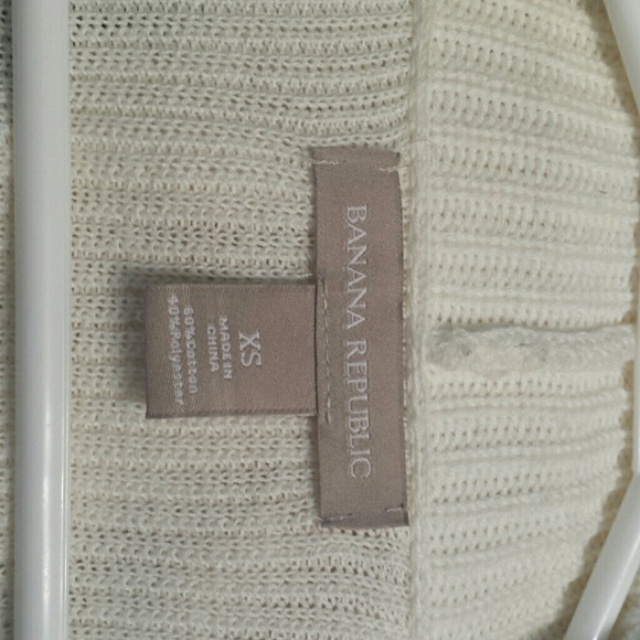 Banana Republic Ribbed Shawl Collar Open Cardigan - Picture 3 of 3