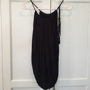 Black Fee People criss cross tank