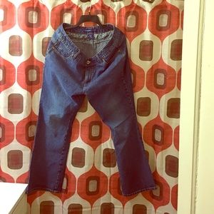Comfortable blue jeans