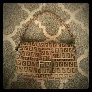 Signature Fendi Small Shoulder Bag