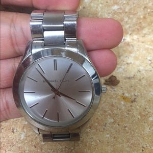 Michael Kors silver watch