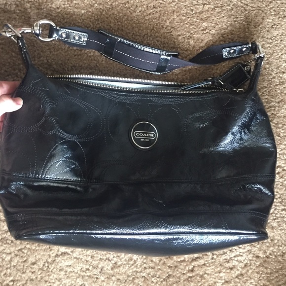 Perfect condition black coach purse!