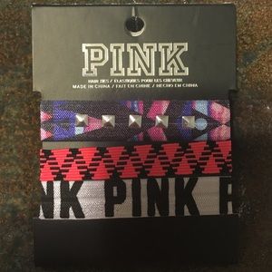 Pink Hair Ties